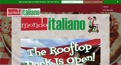 Desktop Screenshot of mondoitalianotaos.com