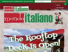 Tablet Screenshot of mondoitalianotaos.com